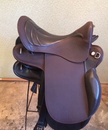 Седло Турист коричневое-0