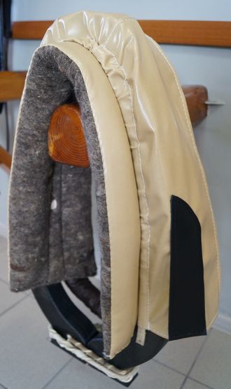 Хомут бежевый-0