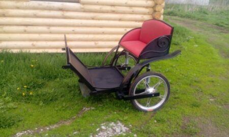 Двуколка повышенной комфортности-0