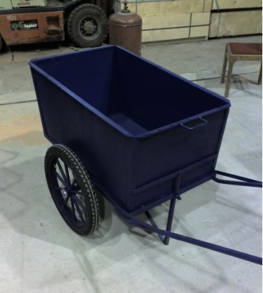 Тачка навозная самосвальная-0